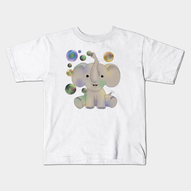 Elefantenbaby Kids T-Shirt by Blumchen